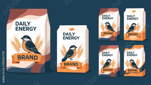 Decorative seamless pattern featuring traditional Viking longships with colorful striped sails and round shields sailing on a choppy blue sea.