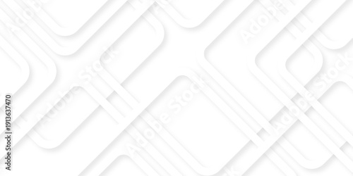 Abstract background with lines. Abstract luxury white geometric random lines with pattern. Modern white transparent material in triangle and squares shapes with line technology line vector background.