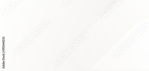 white abstract minimalist geometric background with layered line shadow and light gradients. template poster banner.