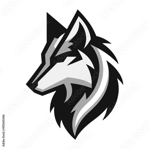 Wolf vector and illustration.