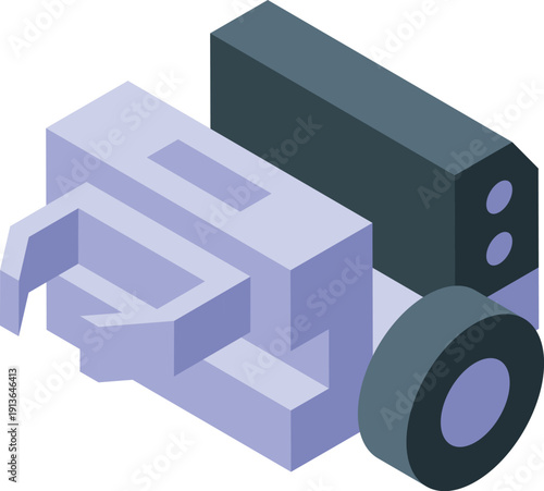 Autonomous delivery robot using gripping claws and self driving technology for efficient and contactless package handling