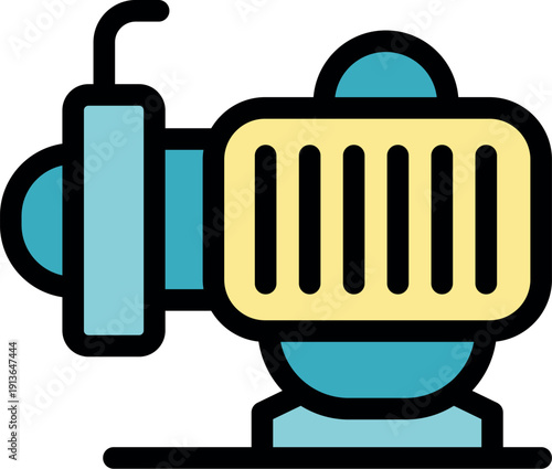 Electric grinding machine ensuring precision and efficiency in metalworking and construction projects