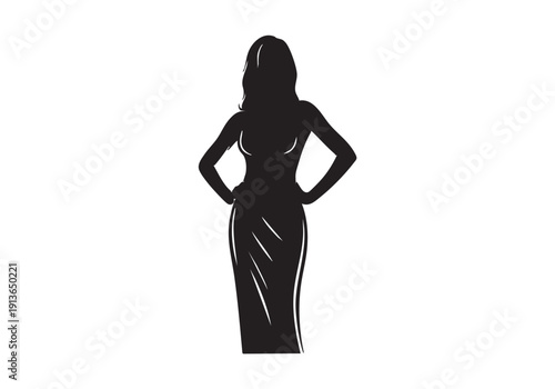 A lone tree stands against a vibrant sunset sky creating a dramatic silhouette high quality professional