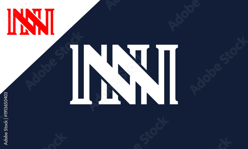 Creative double N logo