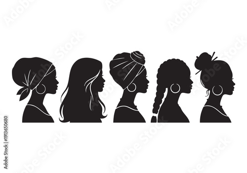 A majestic stag stands in a forest clearing rendered as a striking black silhouette high quality