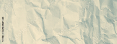 Duotone grunge effect. Vintage crumpled paper background. A crumpled piece with scuffs and folds. Old, damaged paper for collage and scrapbooking. Vector duotone overlay.