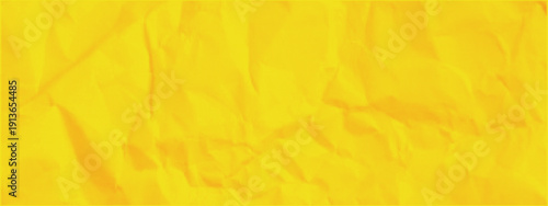 A background of mango pulp on crumpled paper. Two-color overlay using the paper collage technique. A close-up of a crumpled piece of yellow backdrop for fruit decoration. Dotted halftone texture.