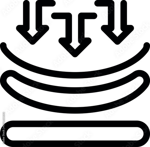 Orthopedic mattress reducing pressure points and providing even weight distribution for comfortable and supportive sleep