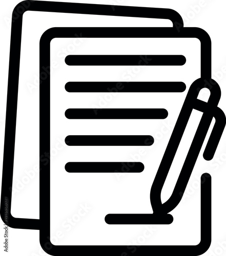 Businessman signing legal documents with pen, contract agreement concept