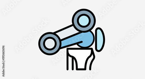 Abstract Representation of a Mechanical Joint Mechanism.