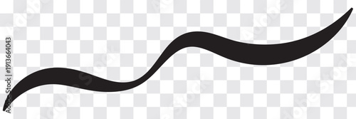 Swooshes text tails, swash underline. football, baseball typography swashes Texting tail for lettering or old varsity sport logo vector for apps or web retro style. Swoosh and swash tails collection