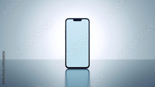 3d rendered illustration of a blue exclamation mark on black