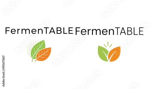 Set of fermented foods icons