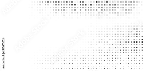 Art rectangle gradient texture. Vanishing polka dot background modern