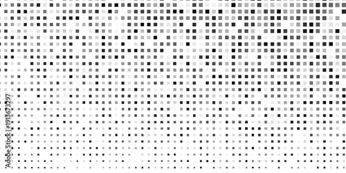 Modern rectangle gradient texture. Vanishing polka dot background abstract modern art
