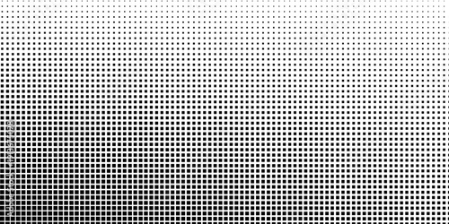 Abstract rectangle gradient texture. Vanishing polka dot background modern abstract