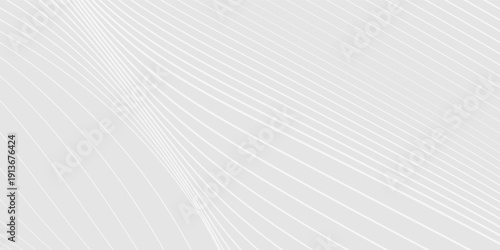 Abstract white gray background with waves luxury. 3d illustration, 3d rendering abstract simple modern