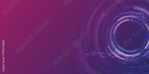 Futuristic Technology / AI Background