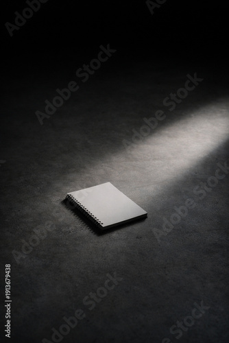 Minimal scene representing focus and planning in an urban context.