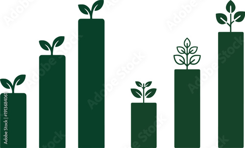 Flat fermented foods icons set