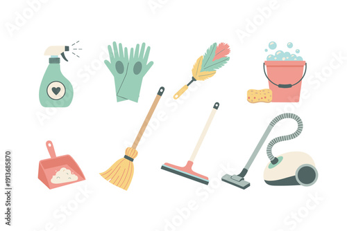 Tools for cleaning at home to keep spaces tidy and fresh