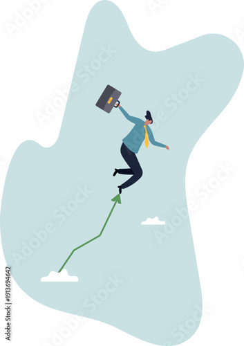 Chasing for target achievement, guidance or control to reach goal, competition or challenge to success,human life and situation.