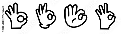 心配ないさ　無問題　大丈夫　OKサイン　ベクターセット　拡張済み