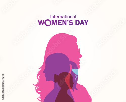Give To Gain - International women's day concept poster. Woman sign illustration background. 2026 women's day campaign theme - #GiveToGain