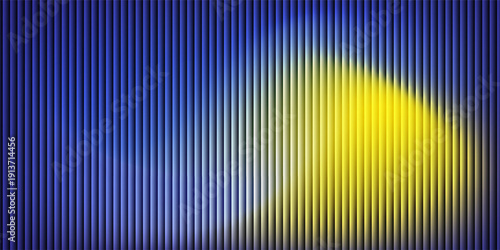 Abstract vertical striped background with deep blue and bright yellow gradients, featuring smooth light transitions and a modern digital aesthetic.