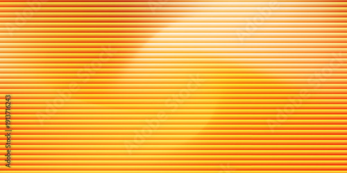 Abstract orange horizontal striped background with smooth gradient transitions and bright glowing highlights, creating a warm and energetic digital texture.
