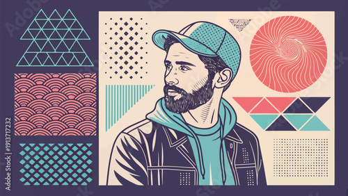 Graphic Designer Resource Pack of Glitch Overlays Featuring VHS Tape Effects, Digital Aberrations, and Corrupted Data Textures