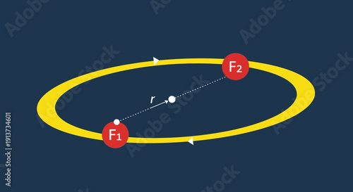 Electromagnetic Field Visualization in Abstract Science Background