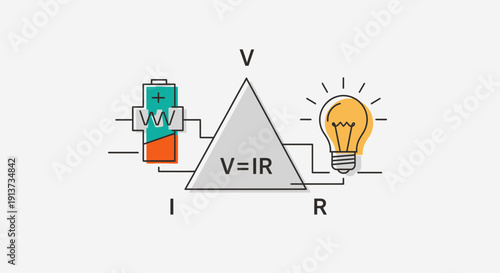 Electromagnetic Field Visualization in Abstract Science Background