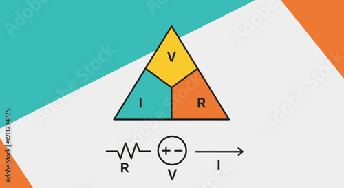 Electromagnetic Field Visualization in Abstract Science Background