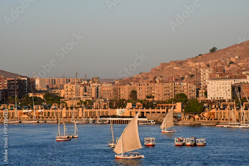 Photos Felucca cruise on the Nile River, Aswan, Egypt