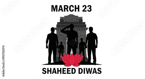 Martyr's Day celebration with soldiers saluting in front of monument