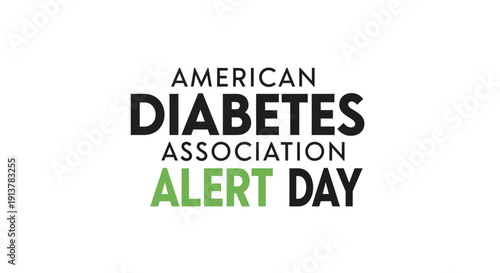 American Diabetes Association Alert Day promotional graphic