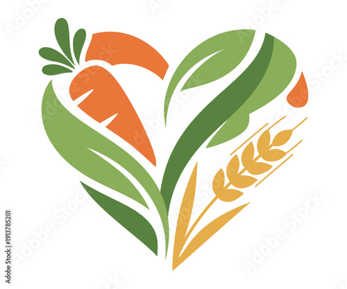 love food logo