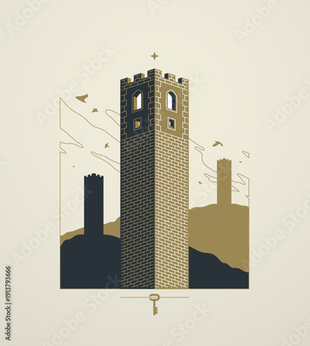 Symbolic illustration exploring legacy, continuity and permanence, inspired by timeless structures, heritage and enduring institutional values.