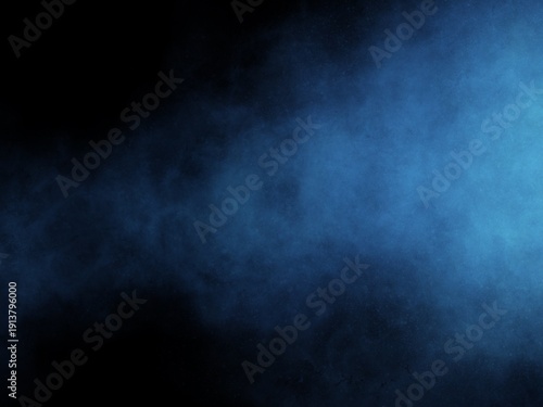 Abstract blue mist flowing across a dark background, creating a soft atmospheric texture. Digitally drawn on a tablet — not AI generated.