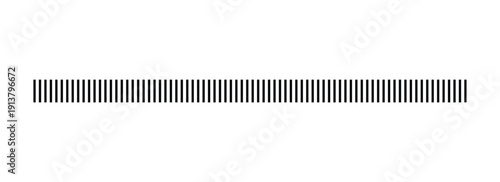 Minimalist Vertical Dashed Line Graphic - Modern Gray Dotted Divider Ornament and Industrial Style Design Element