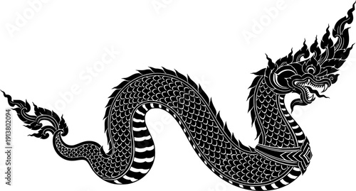 traditional dragon of Thailand