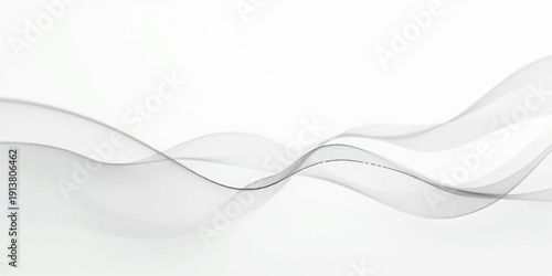 Abstract blue and pink smoke waves create a smooth vector design pattern with curved lines and swirl elements for a modern business wallpaper backdrop