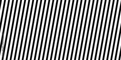  Pinstripe wallpaper. Black and white tilted slanted strip backdrop. Repeating oblique linear texture overlay Thin slash line seamless pattern. Repeated fine diagonal lines background.