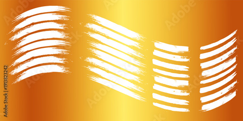 Instant scratch lottery ticket dirty grunge scribbles set with scrape texture template marks vector illustration. Gambling game and lottery cover effect texture cards shape collection.