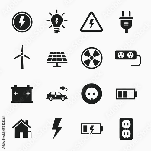 This comprehensive travel and transport vector icon set features black business and communication symbols like cars, maps, and calendars for web and website design