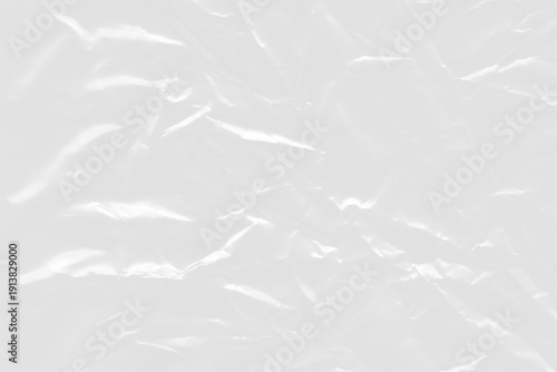 Tableau sur toile Soft plastic texture with gentle horizontal wrinkles isolated on transparent background