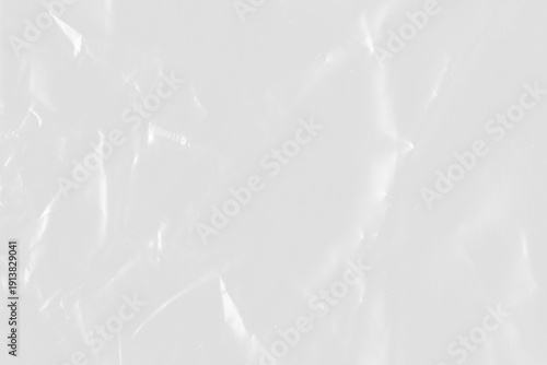 Geometric wrinkle texture with a crumpled plastic look isolated as a high-quality cutout. A transparent background object for creating unique backgrounds, mockups, or artistic effects.