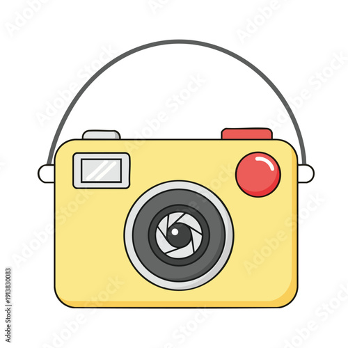 Vintage Camera Illustration for Creative Photography and Art Projects