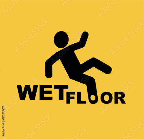 wet floor sign